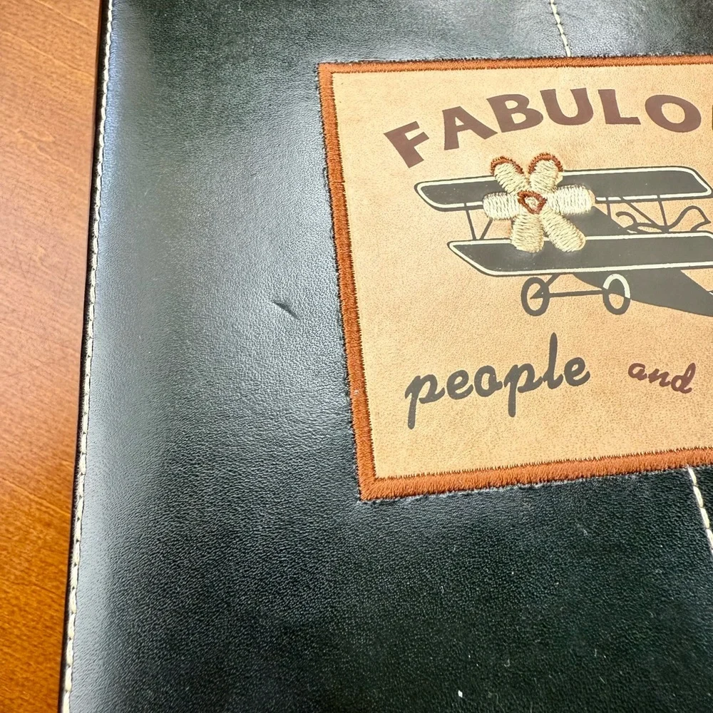Genuine leather 4x6 photo album